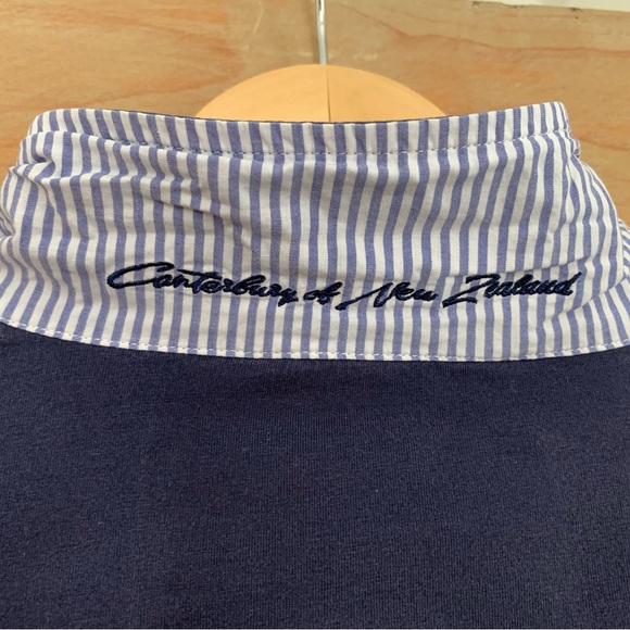 Nordstrom | Navy Blue Long Sleeve Polo | sz XL | NWOT - Picture 5 of 11